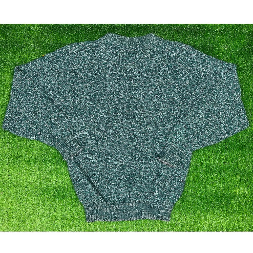 Boat House Row Green Knit Crewneck Sweater - Picture 3 of 3